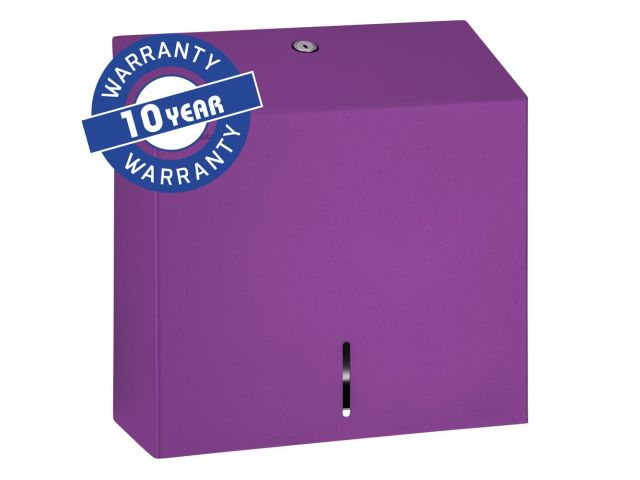 MERIDA STELLA VIOLET LINE MAXI folded paper towel dispenser, violet